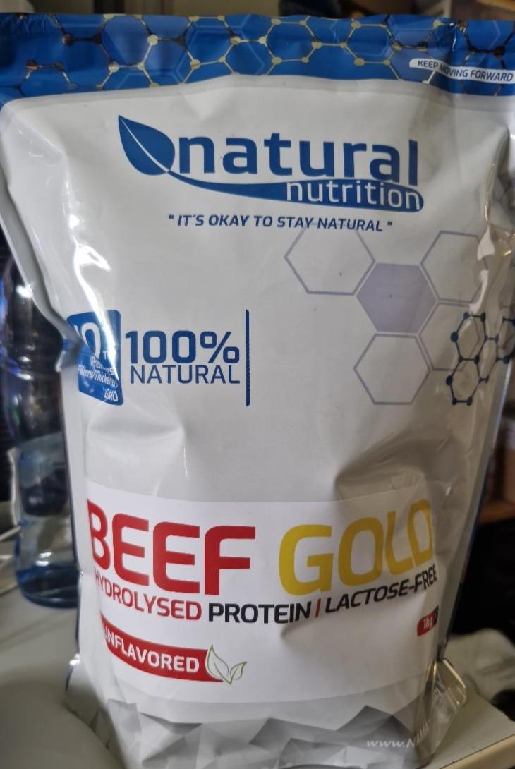 Fotografie - Beef Gold Protein Natural Nutrition