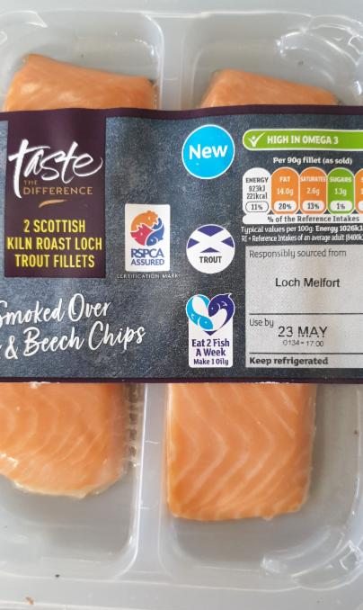 Fotografie - Salmon Fillets Taste the Difference Sainsbury's