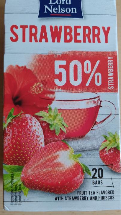Fotografie - Lord Nelson Strawberry 50% Fruit Tea