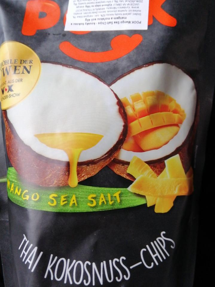 Fotografie - Thai kokosnuss-Chips Mango Sea Salt Pook