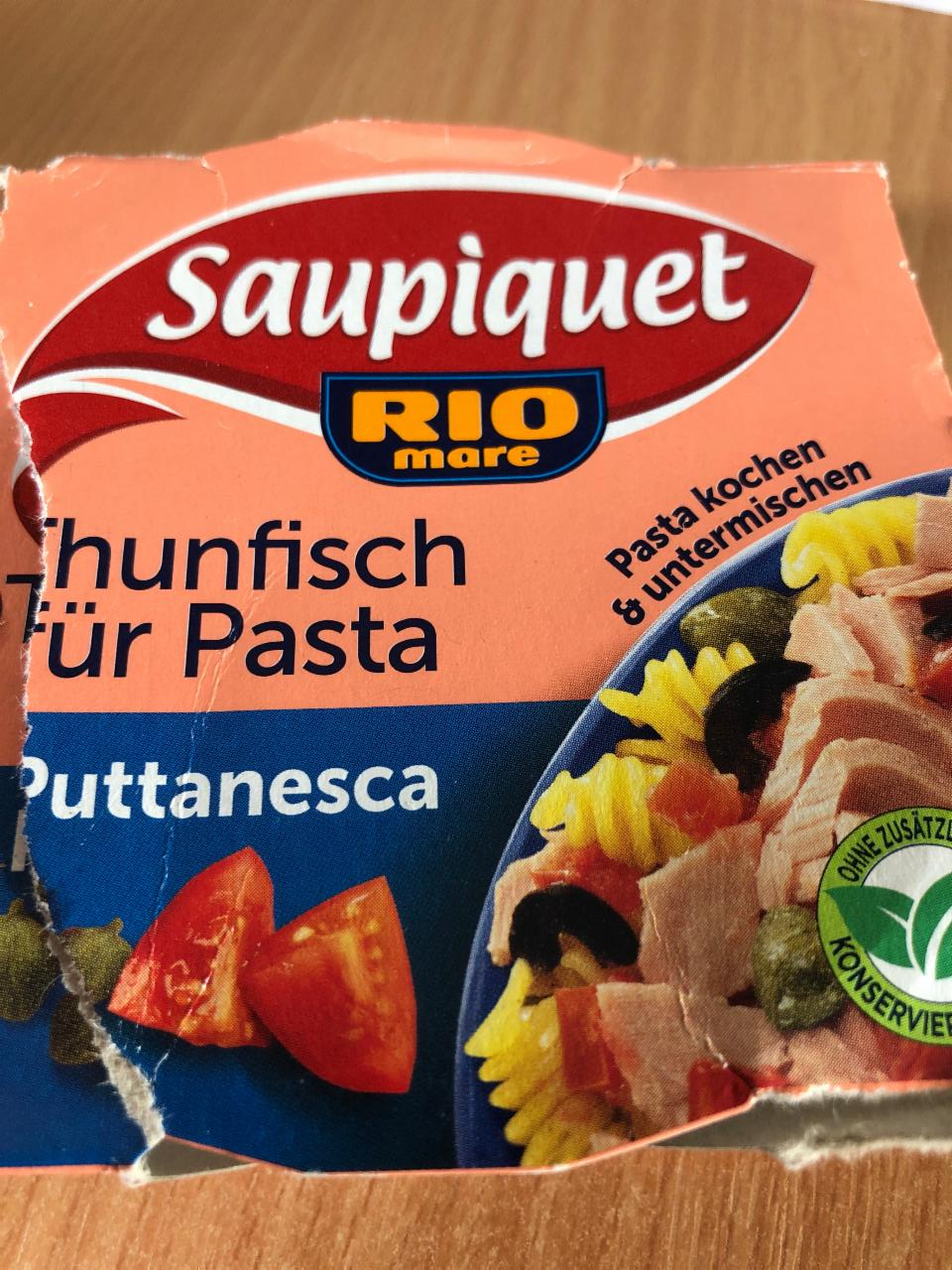 Fotografie - Saupiquet Thunfisch für Pasta Puttanesca Rio mare