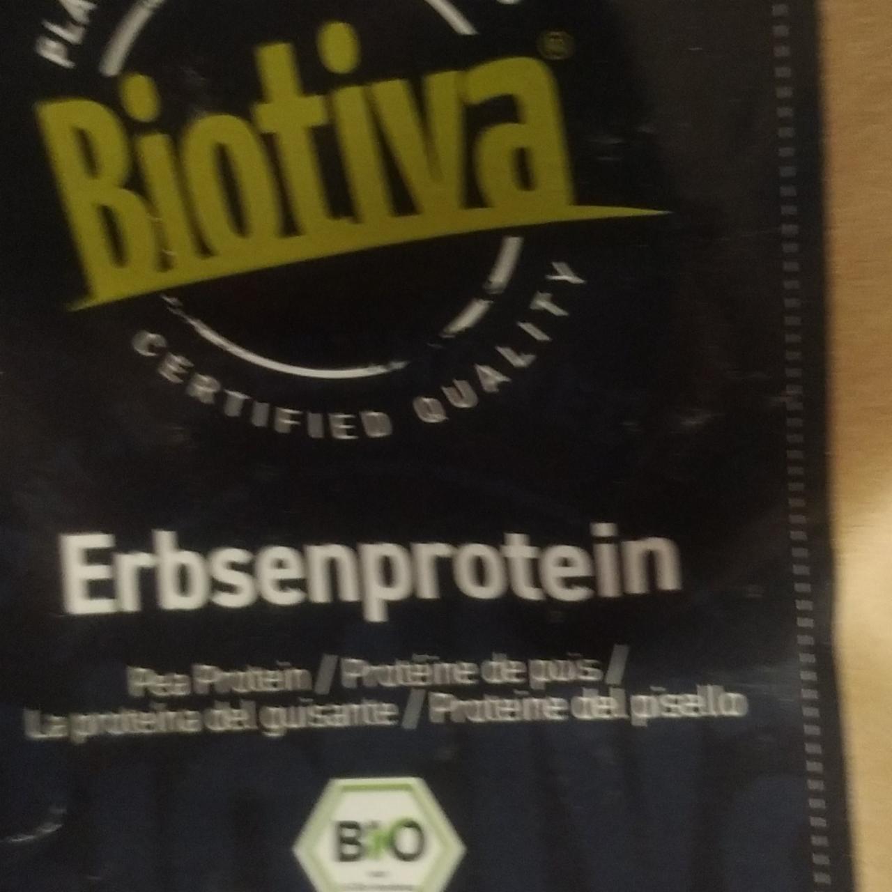 Fotografie - Bio hrachový protein v prášku Biotiva