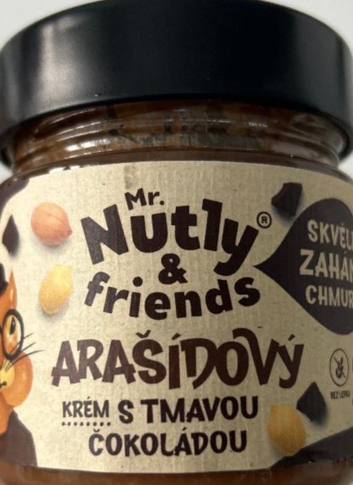 Fotografie - Arašídový krém s tmavou čokoládou Mr. Nutly & friends