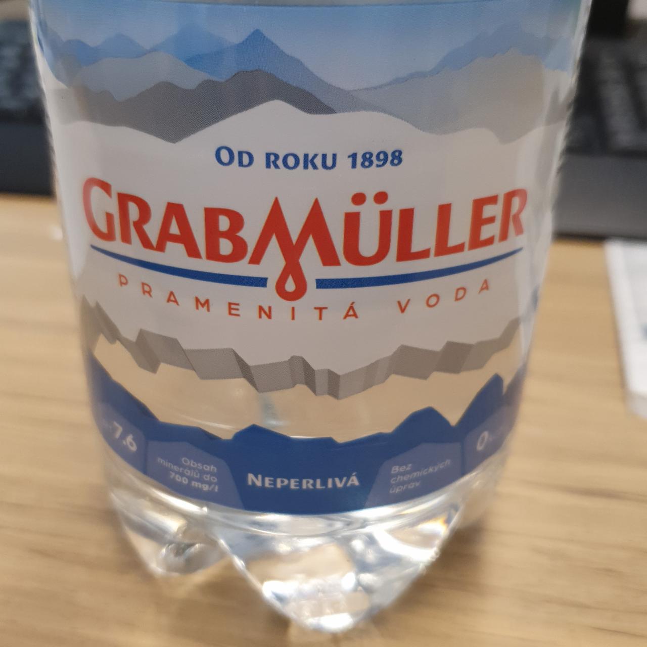 Fotografie - pramenitá voda Grabmüller