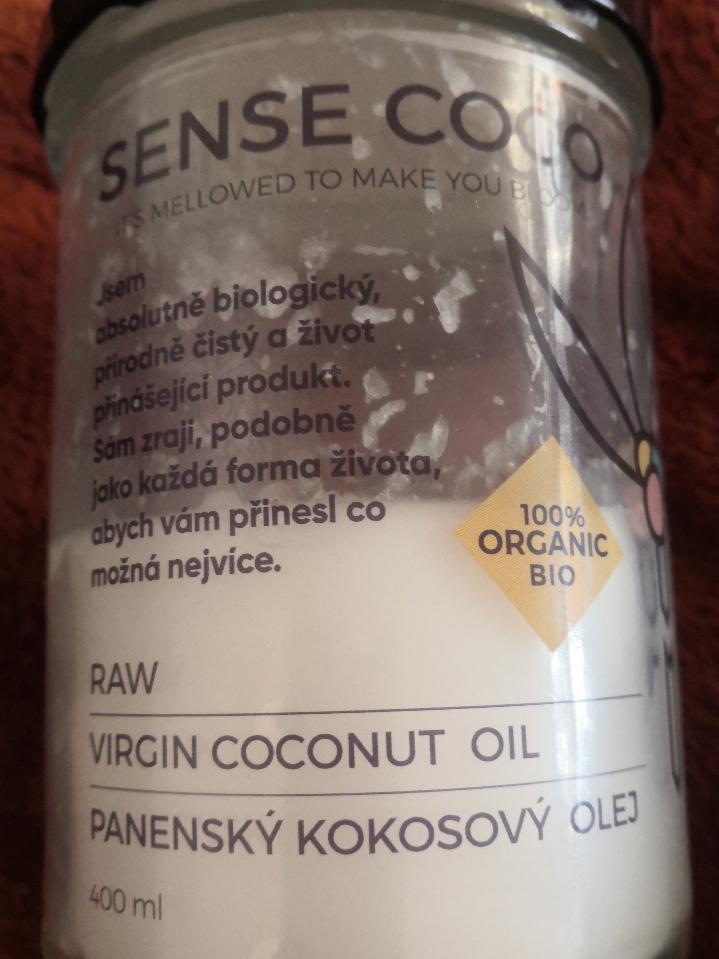 Fotografie - Raw panenský kokosový olej 100% Organic Bio Sense Coco