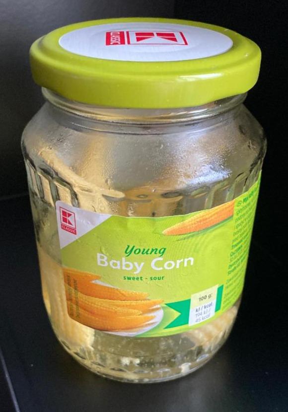 Fotografie - baby corn v sladko-kyselém nálevu Kaufland