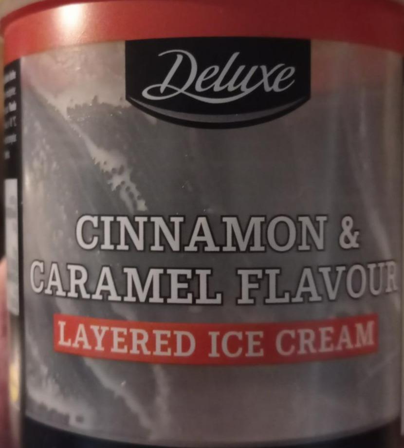 Fotografie - Cinnamon & caramel flavour layered ice cream Deluxe