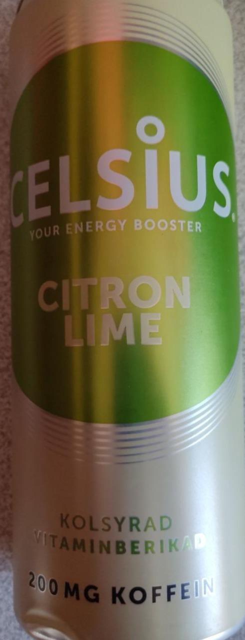 Fotografie - Celsius Citron Lime