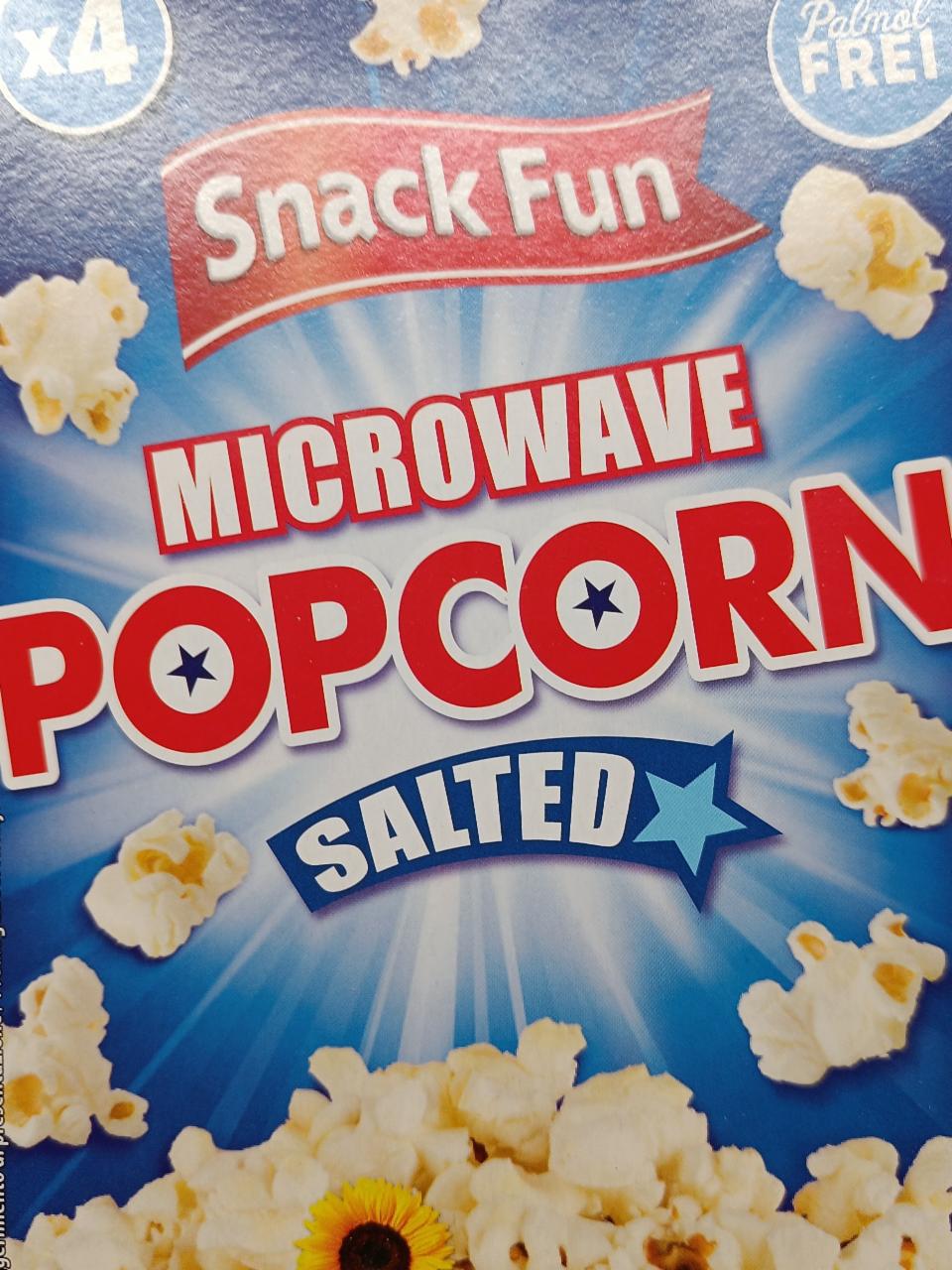 Fotografie - microwave salted popcorn Snack Fun