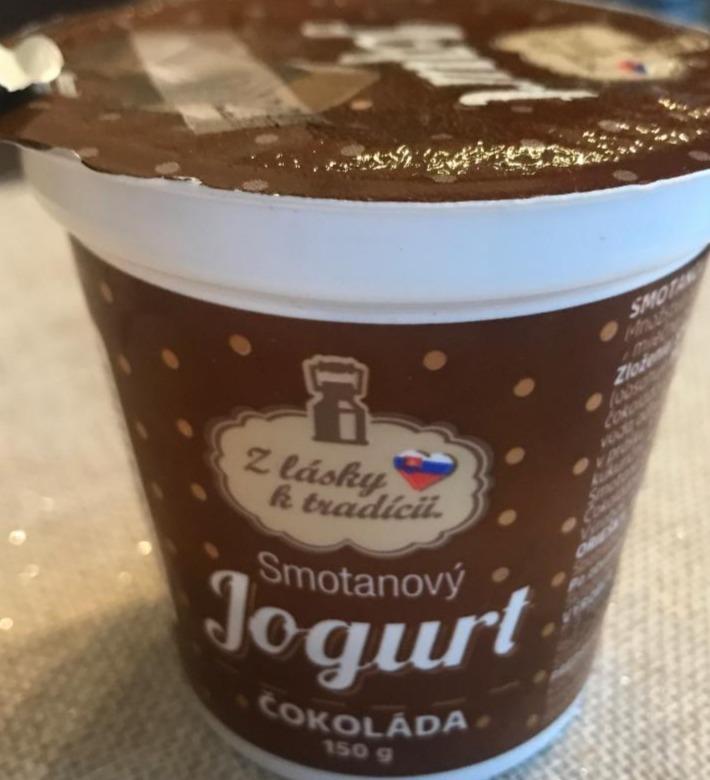 Fotografie - Smotanový jogurt čokoláda Z lásky k tradícii