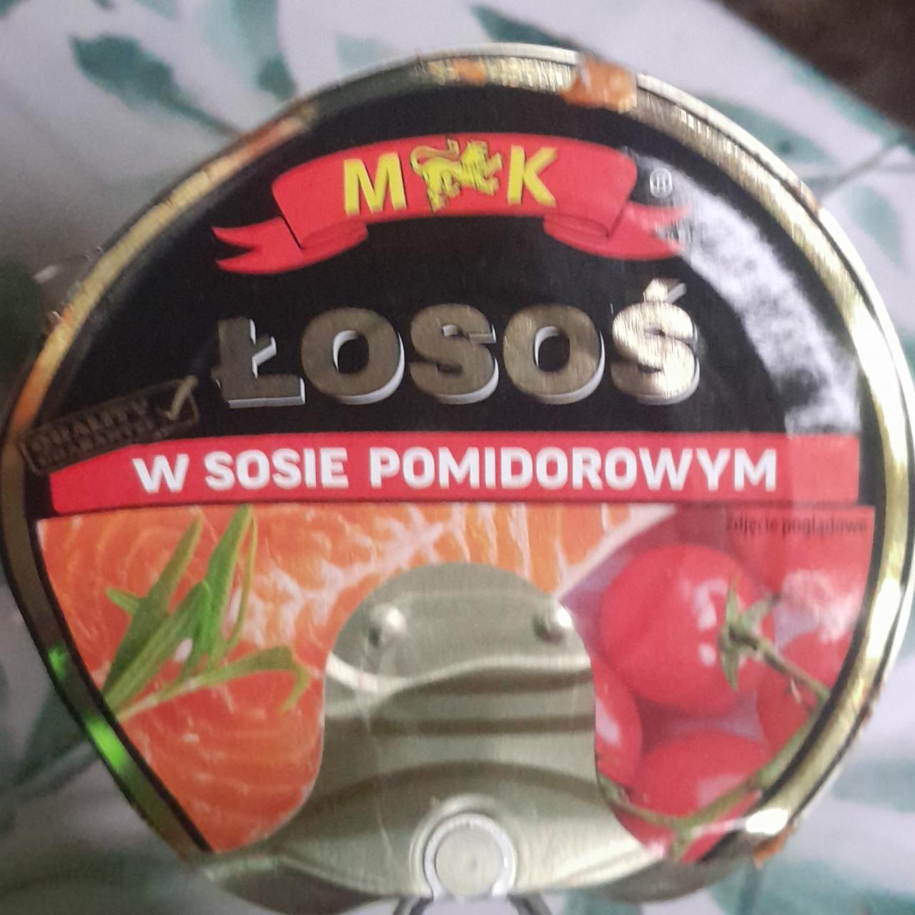 Fotografie - Łosoś w sosie pomidorowym MK