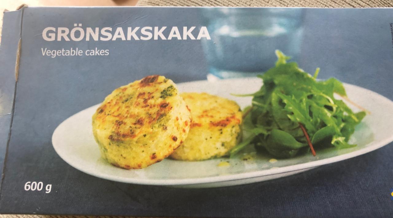 Fotografie - Grönsakskaka vegetable cakes Ikea