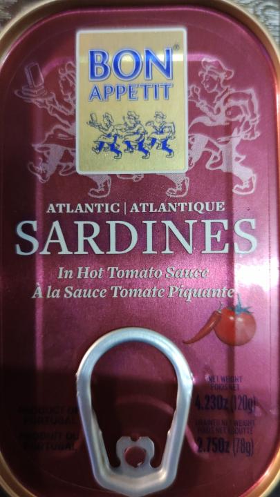 Fotografie - Sardinky v pikantní rajčatové omáčce Bon Appetit