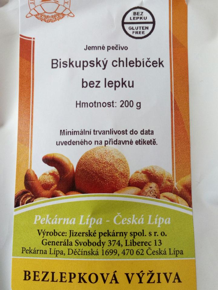 Fotografie - Biskupský chlebíček bez lepku - Jizerské pekárny