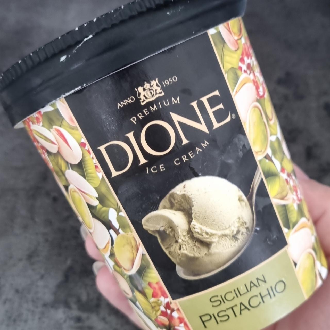 Fotografie - Premium Ice Cream Sicilian Pistachio Premium Dione Ice Cream