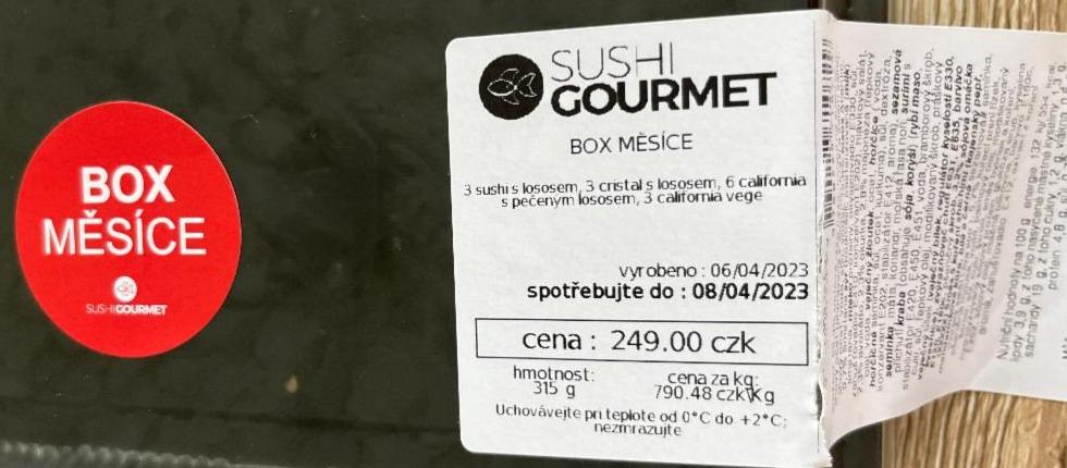Fotografie - Box měsíce duben Sushi gourmet