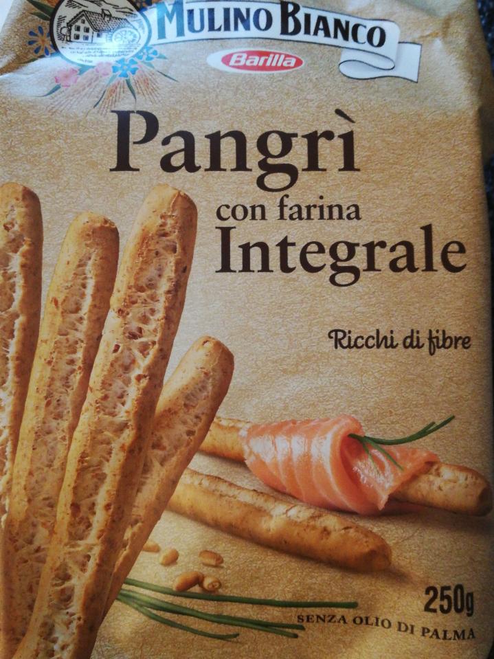 Fotografie - Pangrì con farina Integrale Mulino Bianco