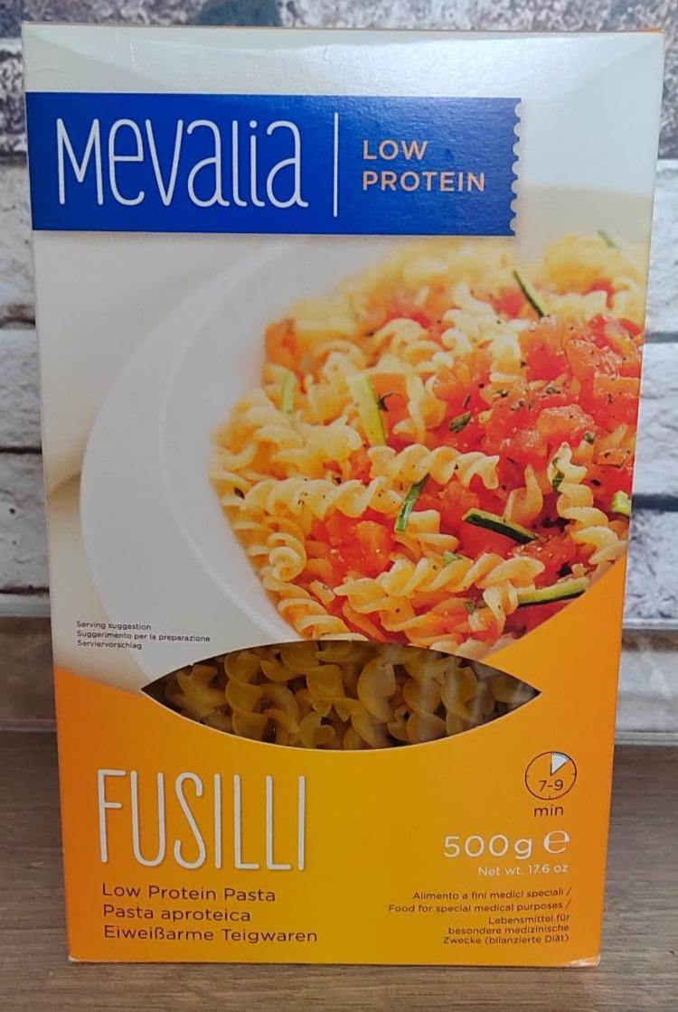 Fotografie - Fusilli low protein Mevalia
