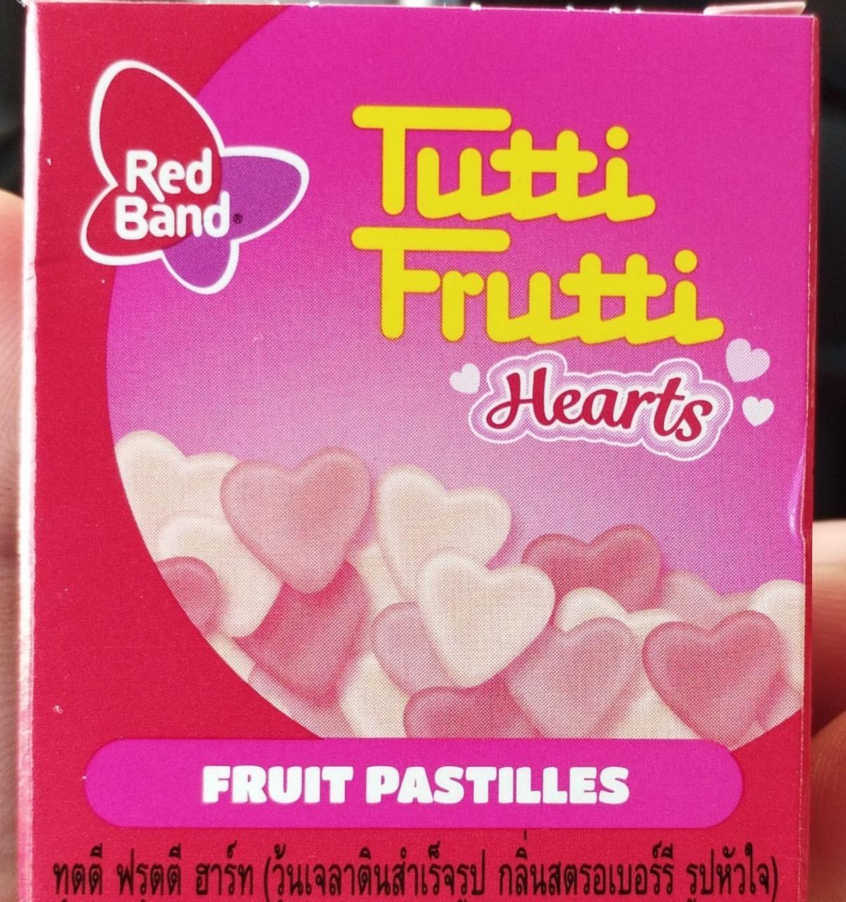 Fotografie - Tutti Frutti Hearts Red Band