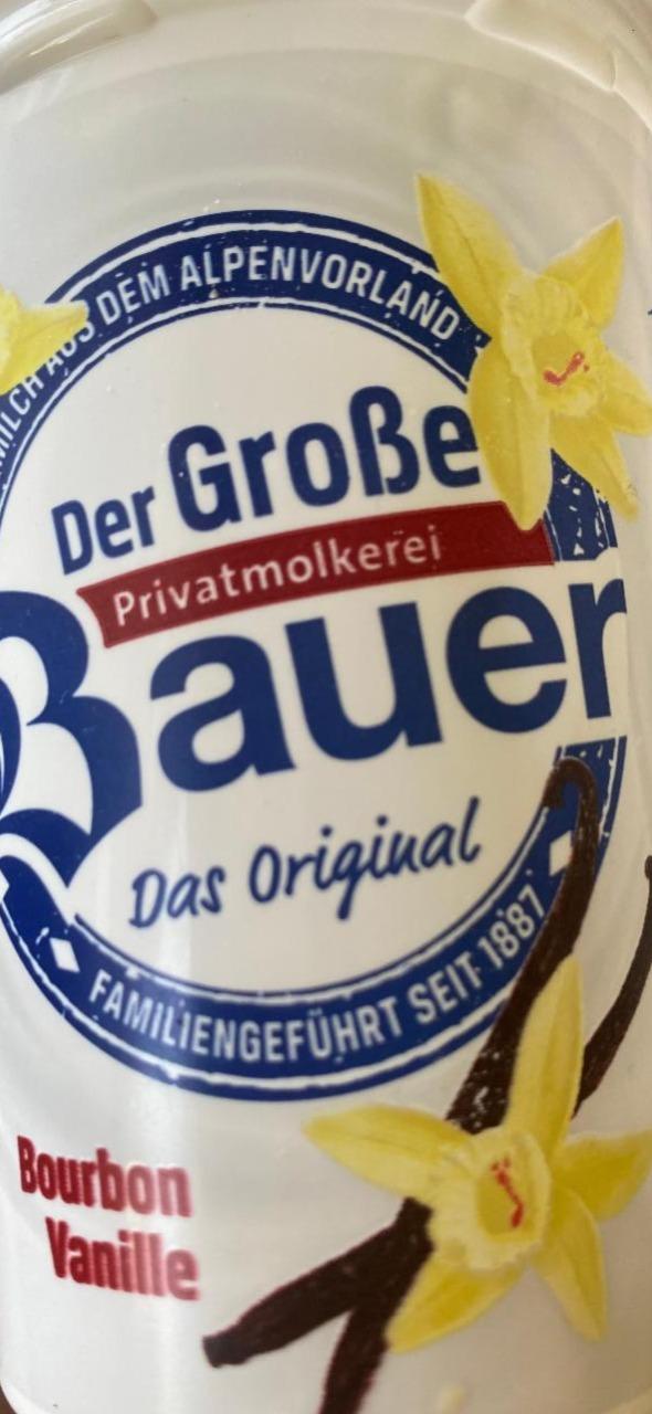 Fotografie - Der grosse Bauer jogurt Bourbon Vanille
