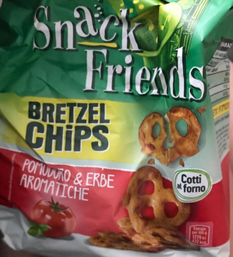 Fotografie - Snack Friends Bretzel Chips Pomodoro & Erbe Aromatiche Cameo