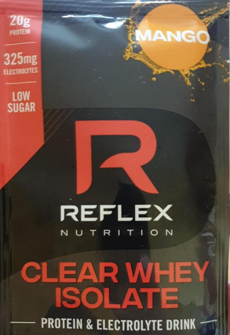 Fotografie - Clear Whey Isolate Mango Reflex Nutrition