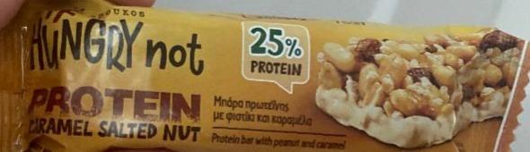 Fotografie - Protein bar Caramel salted nut Hungry not