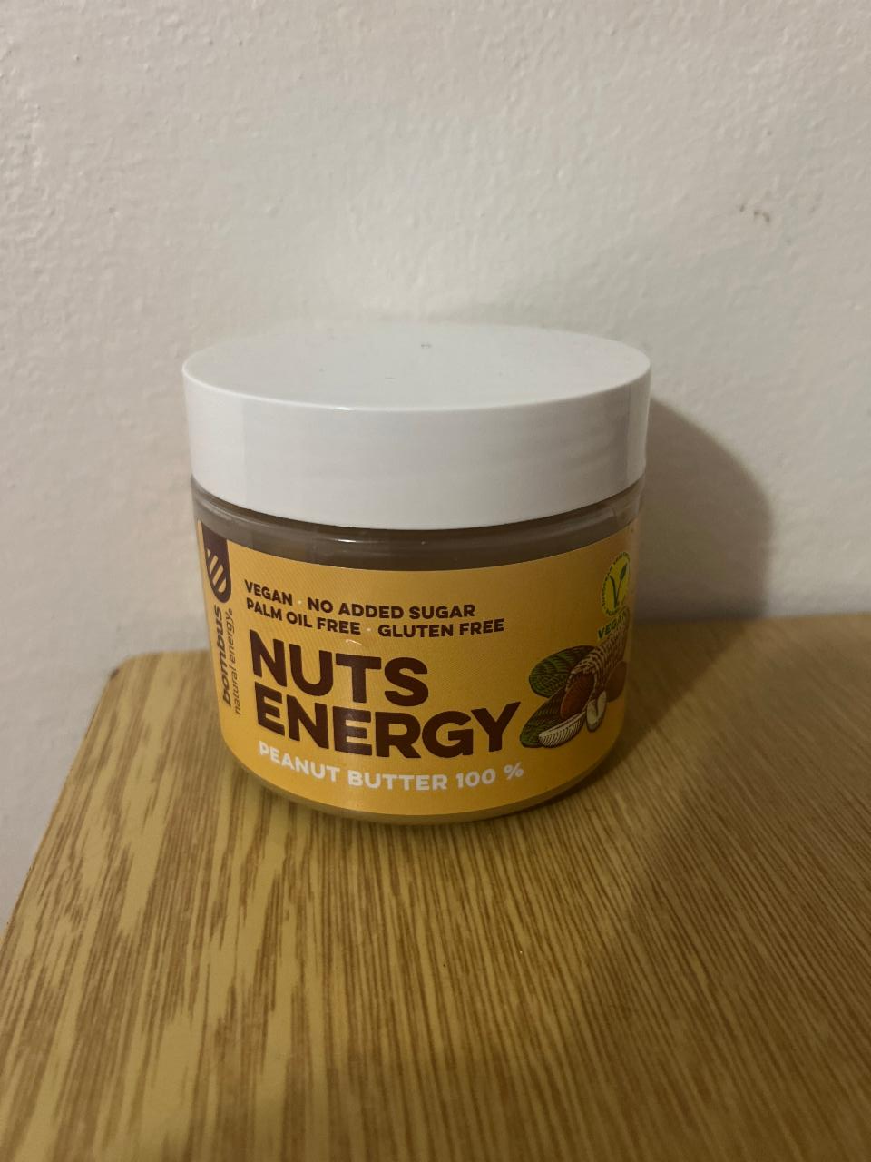 Fotografie - Nuts Energy 100% Peanut butter Bombus