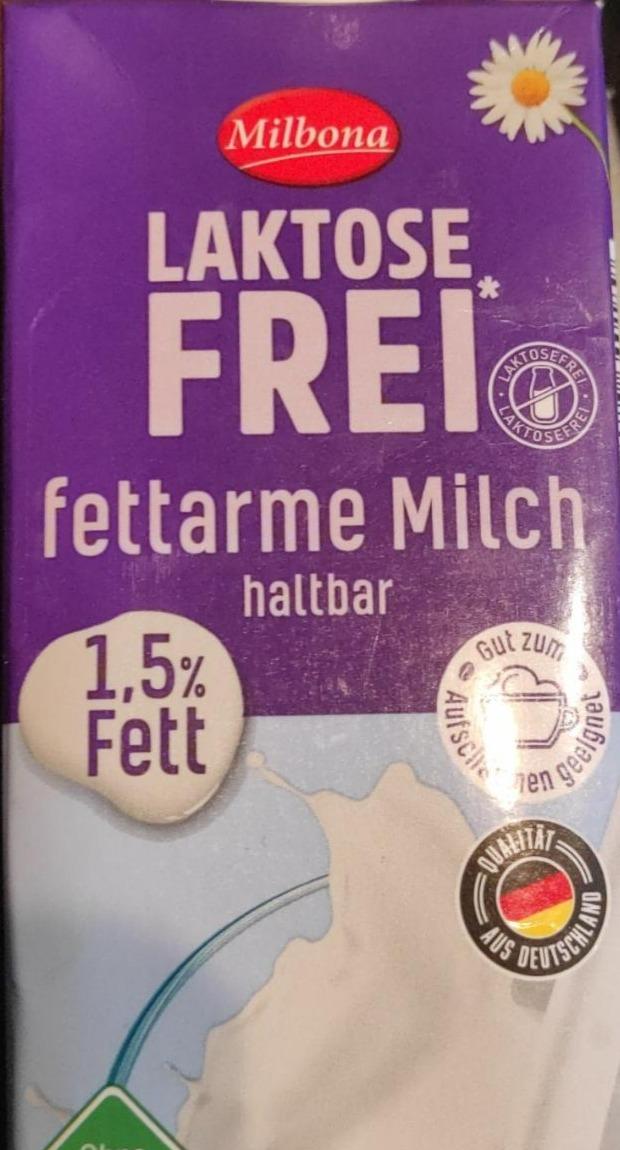 Fotografie - Laktose Frei fettarme Milch 1,5% fett Milbona