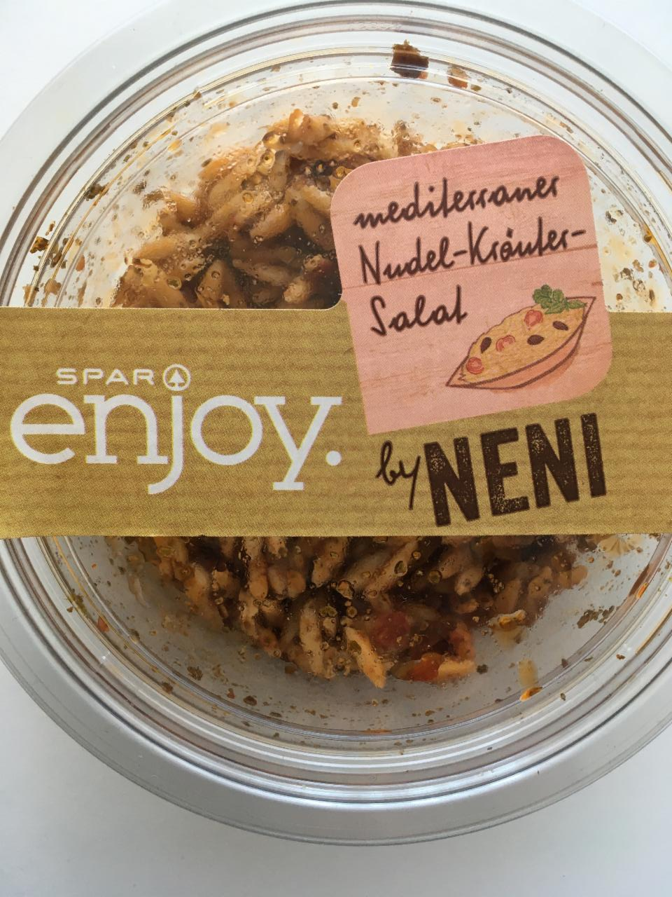 Fotografie - mediterraner Nudel-Kräuter-Salat Spar Enjoy by Neni