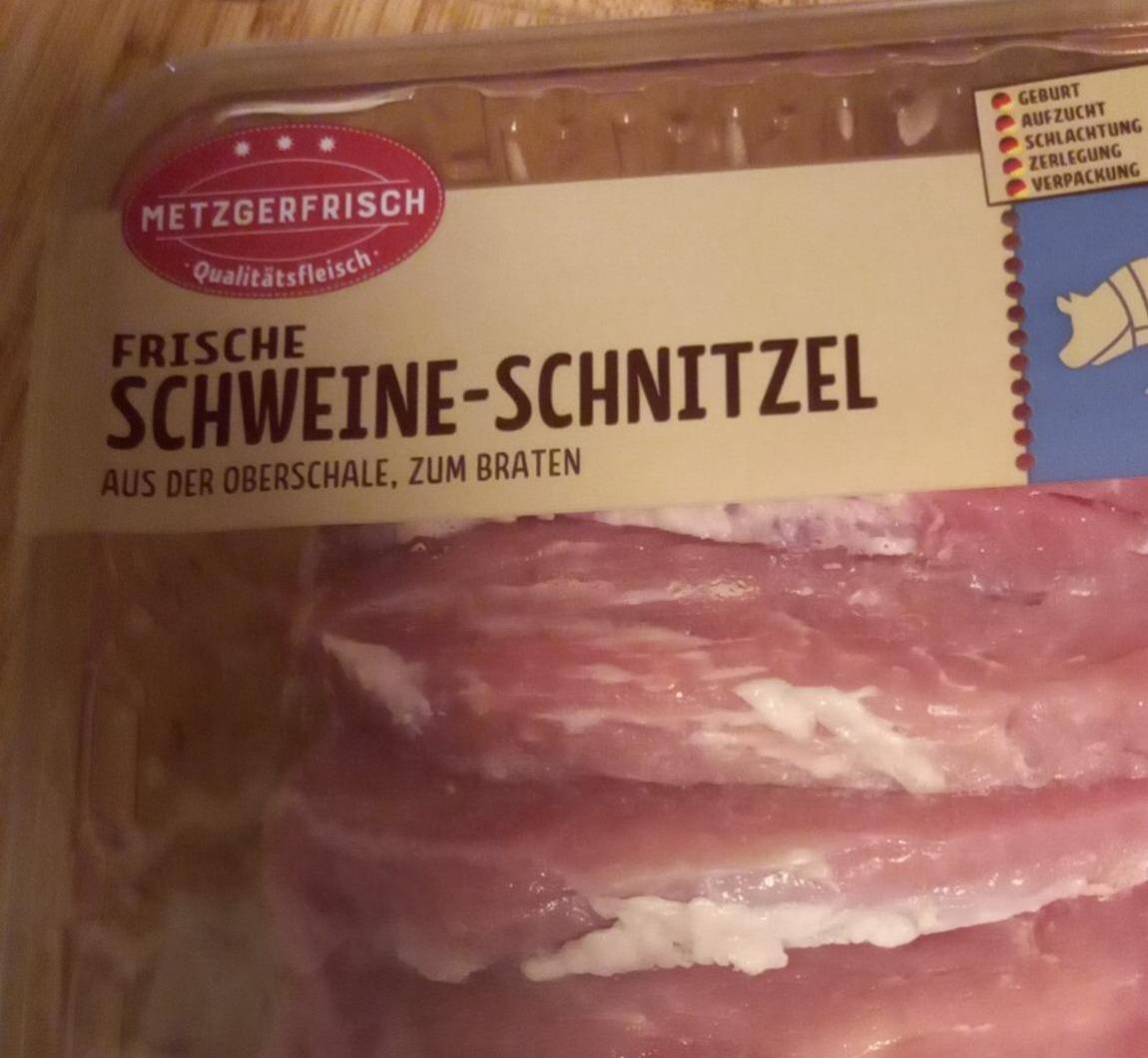 Fotografie - Frische Schweine-Schnitzel Metzgerfrisch