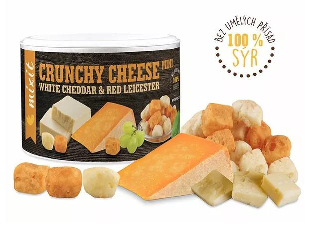 Fotografie - Crunchy Cheese White Cheddar & Red Leicester Mixit