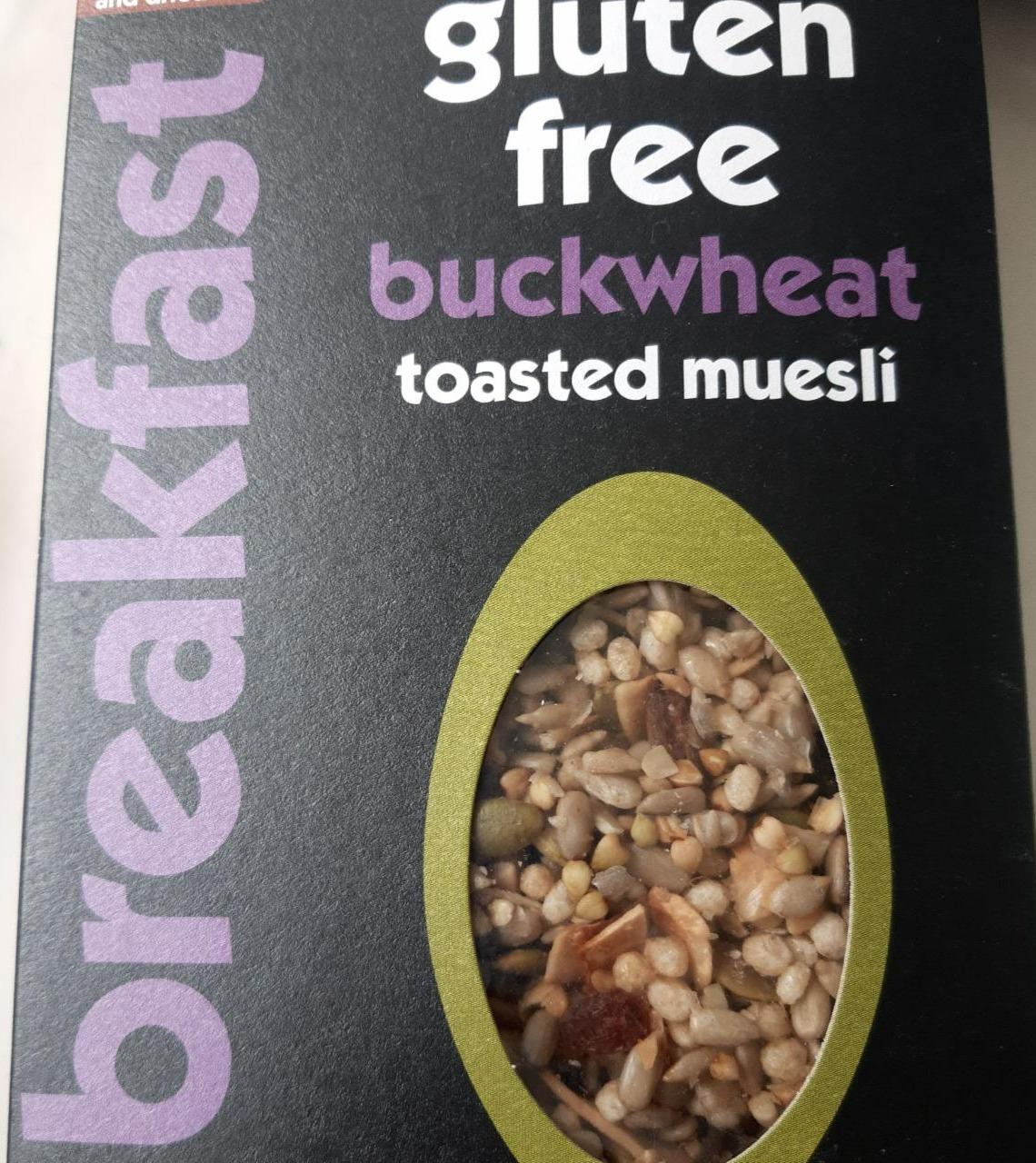 Fotografie - Breakfast gluten free buckwheat toasted muesli Eat Natural