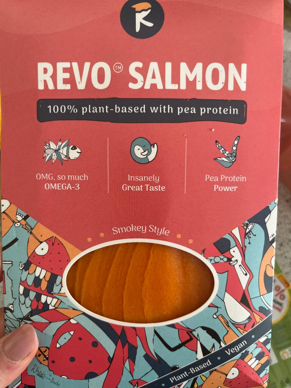 Fotografie - 100% Plant-Based Salmon made with Pea Protein Revo