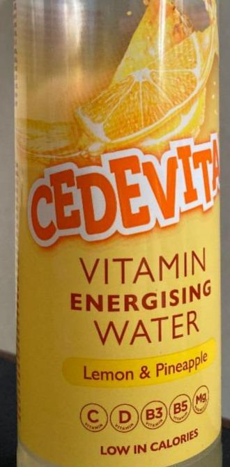 Fotografie - Vitamin energising water Lemon & Pineapple Cedevita