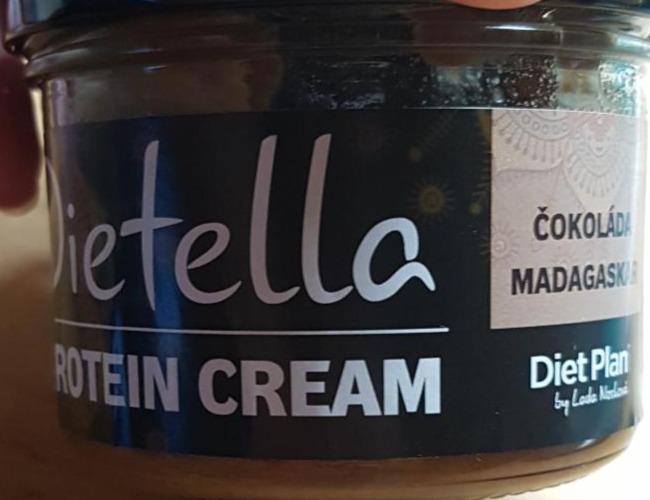 Fotografie - Dietella Protein Cream čokoláda Madagaskar Diet Plan