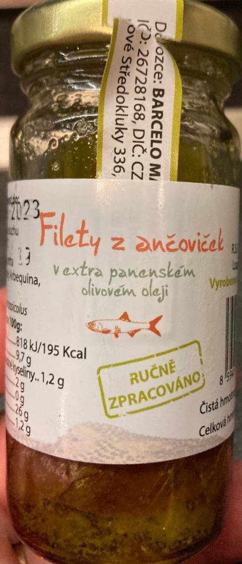 Fotografie - Filety z ančoviček v extra panenském olivovém oleji Lozano Červenka