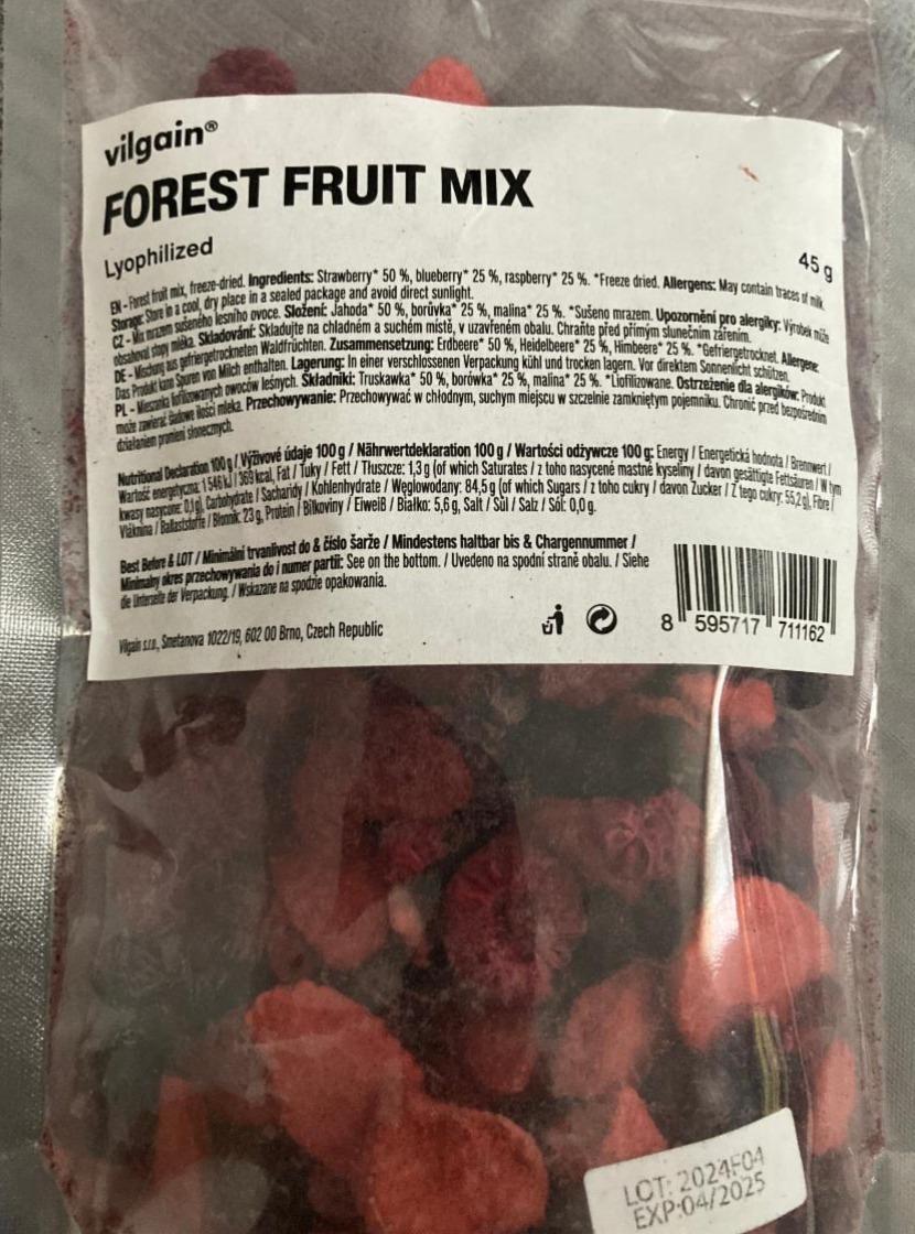 Fotografie - Forest fruit mix Vilgain