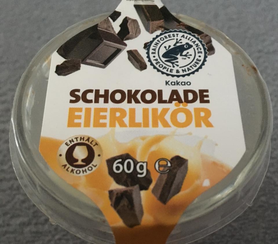 Fotografie - Dessertcreme Schokolade Eierlikör