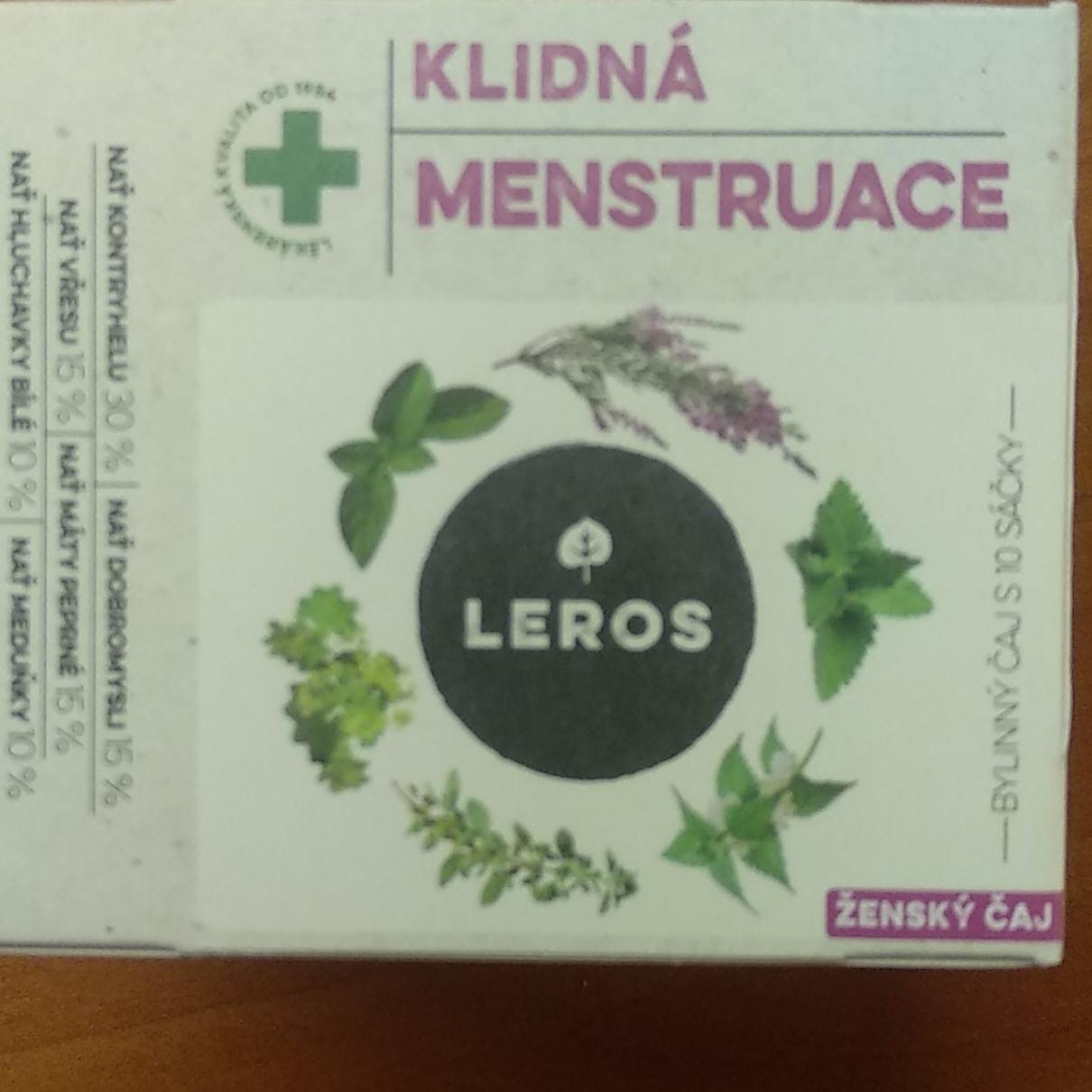Fotografie - Klidná menstruace čaj Leros