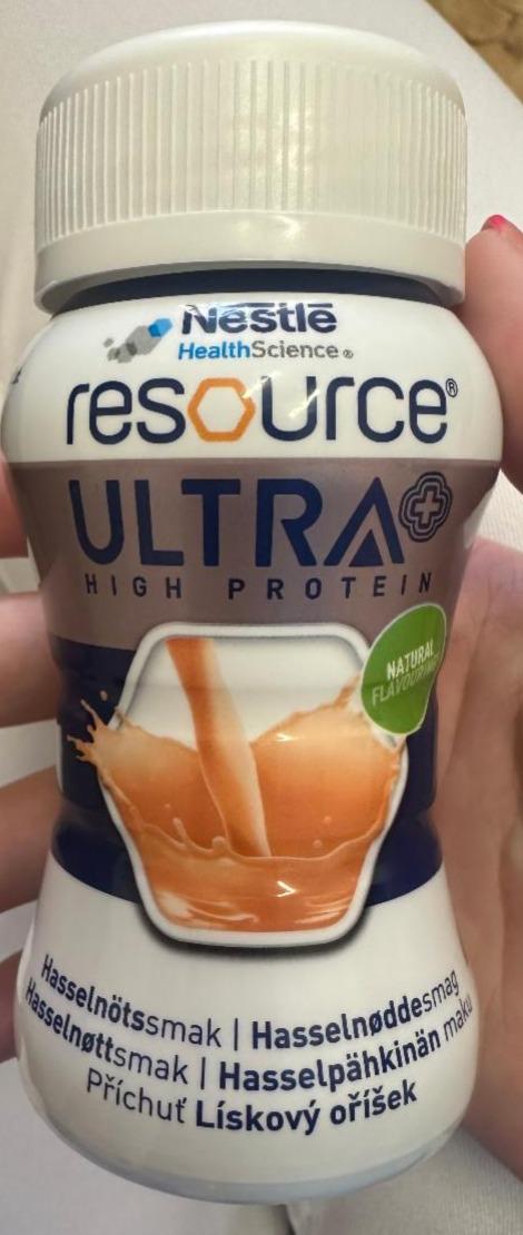 Fotografie - Resource Ultra High Protein Lískový oříšek Nestlé