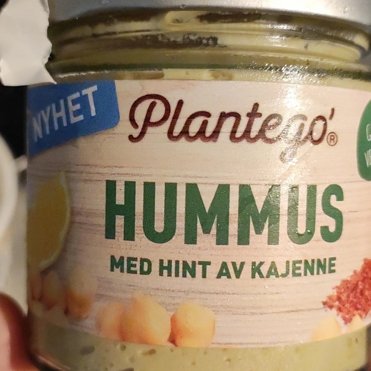 Fotografie - Hummus med hint av kajenne Plantego'