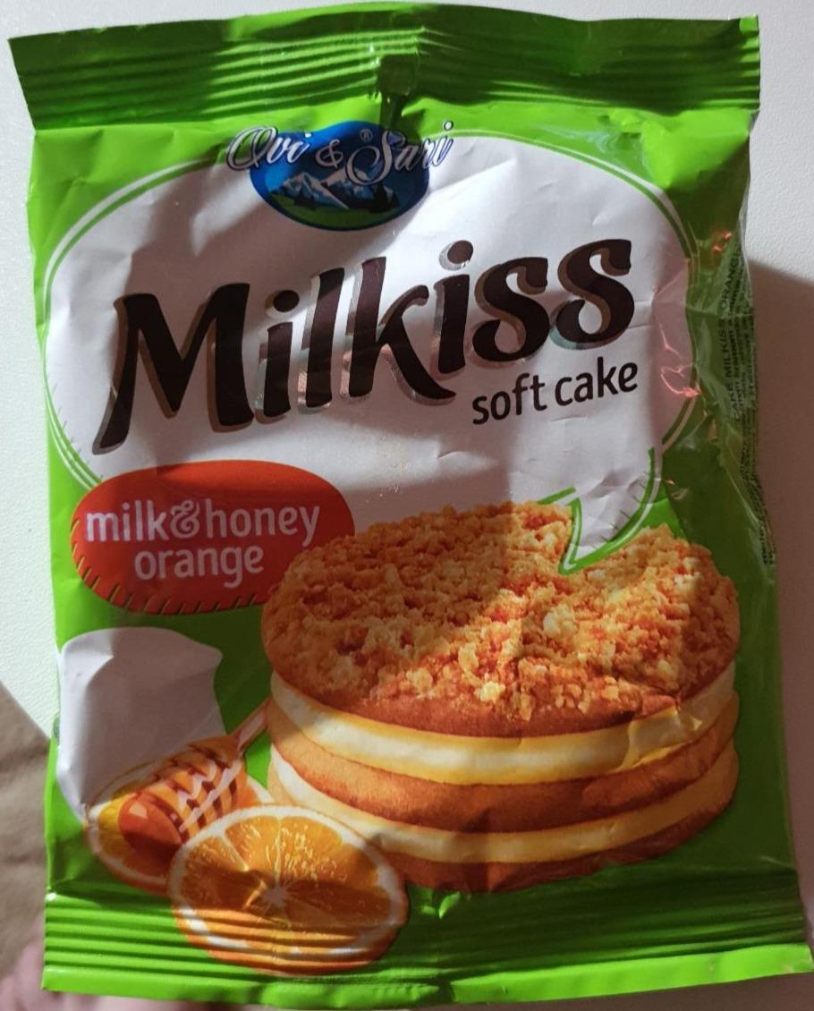 Fotografie - Milkiss soft cake Milk & honey orange Ovi & Sari