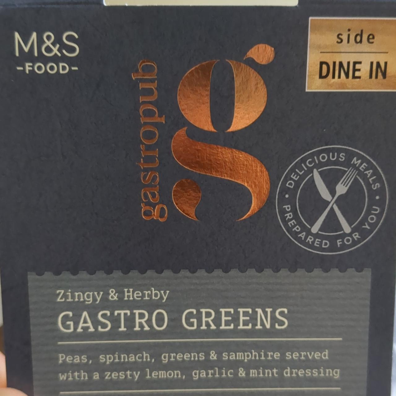 Fotografie - Zingy & Herby Gastro Greens M&S Food
