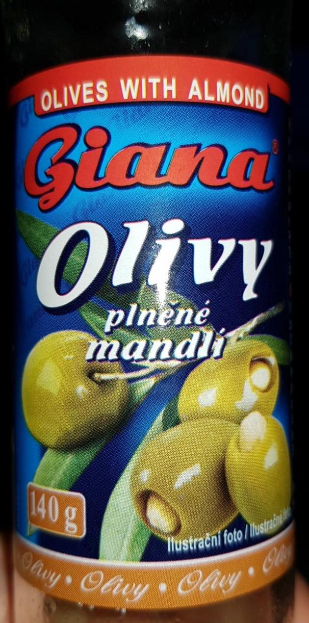 Fotografie - Olivy plněné mandlí Giana