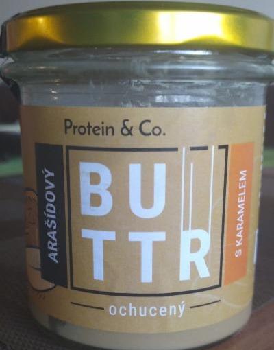Fotografie - BUTTR Arašídový s karamelem Protein & Co.