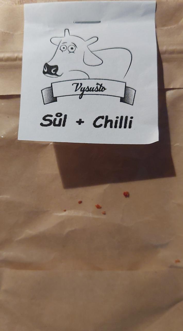 Fotografie - Sůl + chilli sušené maso hovězí VysušTo