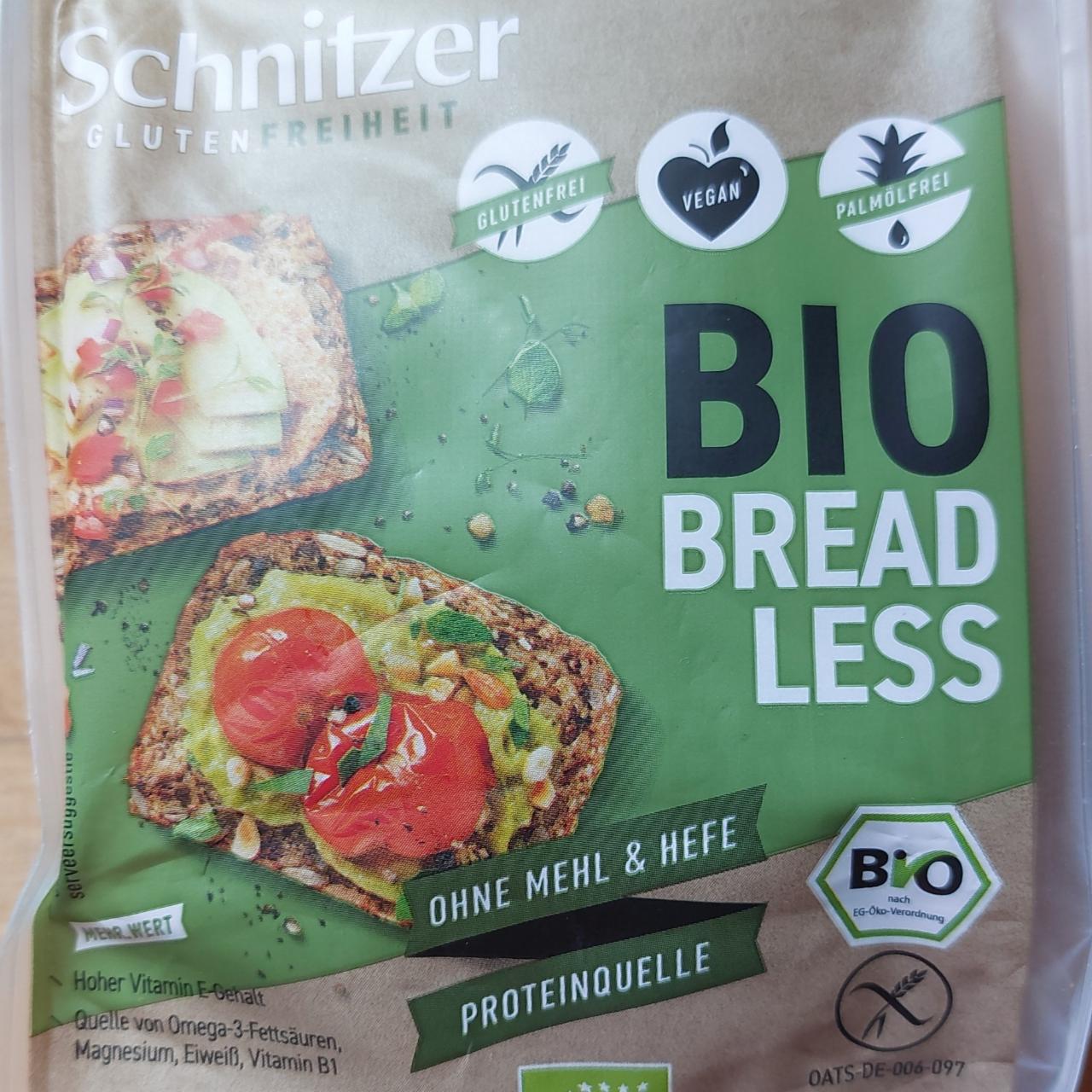 Fotografie - Bio bread less glutenfreiheit Schnitzer