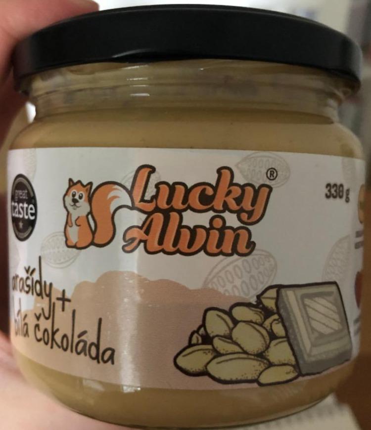 Fotografie - arašídy s bílou čokoládou Lucky Alvin