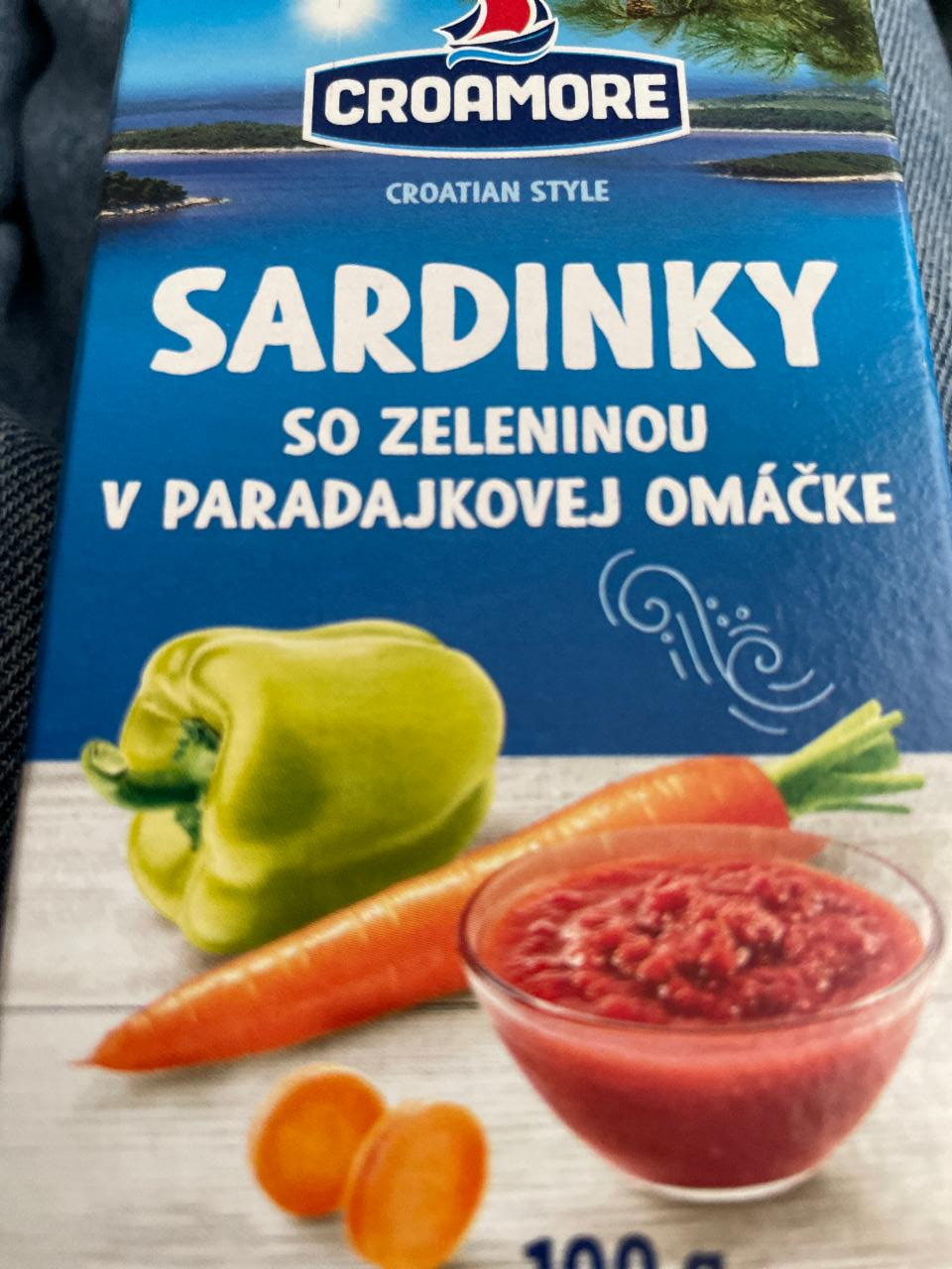 Fotografie - Sardinky so zeleninou v paradajkovej omáčke Croamore